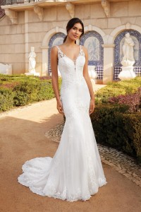 44228 face robe sirene La cour des mariés